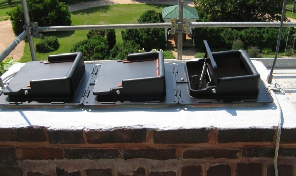 CHIMNEY TOP-SEALING DAMPER