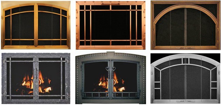 Fireplace Glass-Doors 01