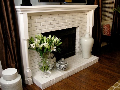 fireplace NEW MANTEL